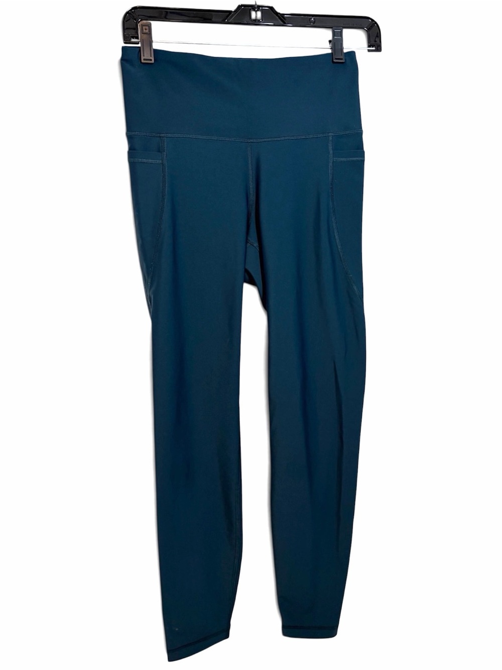 Old Navy Active Elevate Go-Dry Leggings Women’s Size XS Blue/Green High Rise 7/8